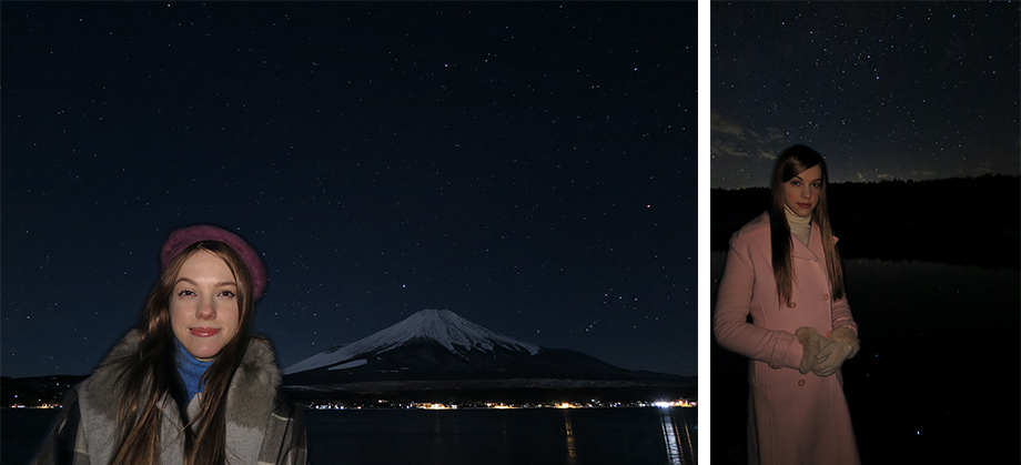 写真:星空ポートレート1