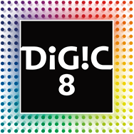 アイコン：DIGIC 8