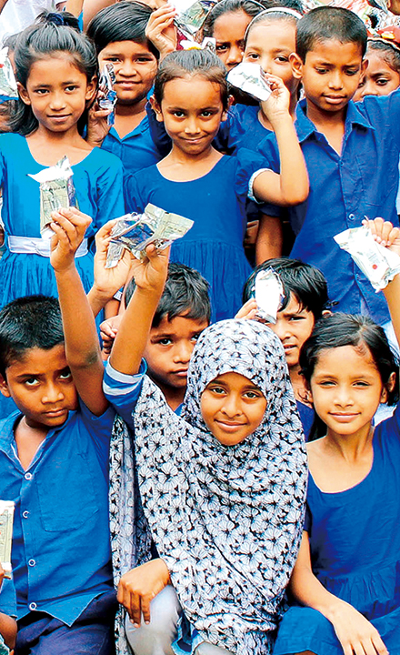 画像：バングラデシュの子どもたち