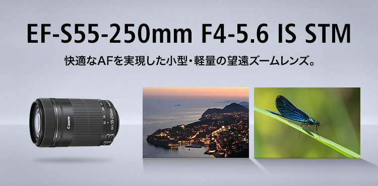 キヤノン Ef S55 250mm F4 5 6 Is Stm 概要