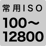 常用ISO 100～12800